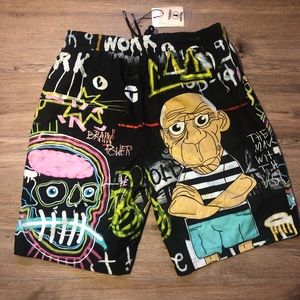 Tango Hotel Bionic Man With A Vision Shorts